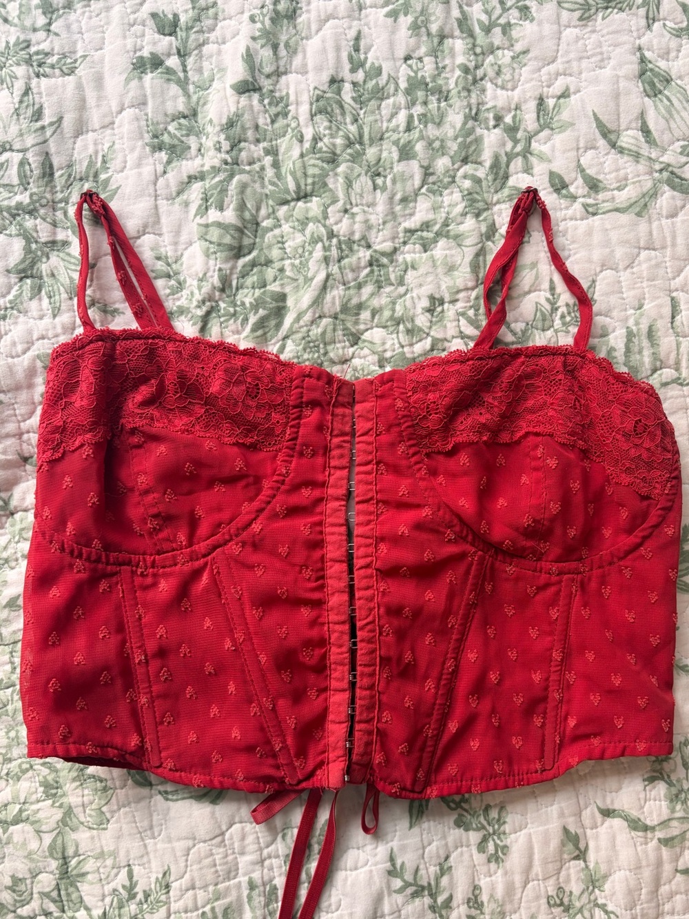 Pacsun LA Hearts Corset Crop Top